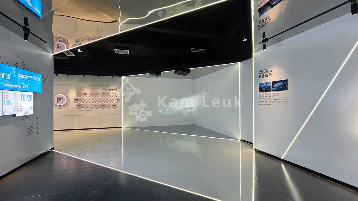 广州睿帆科技大数据&人工智能展厅设计方案 - 广州今略文化
